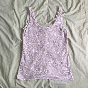 Aritzia Talulah lace tank top - size L